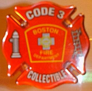 Boston FD Code 3 Maltese Cross