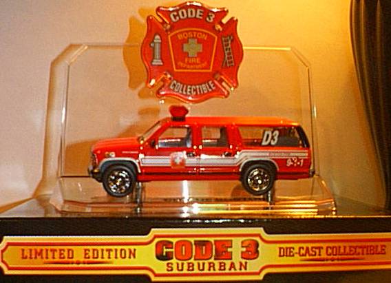 Boston FD Dist.#3 GMC Suburban