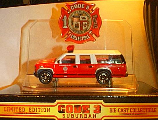 LAFD Battalion 10 GMC Suburban